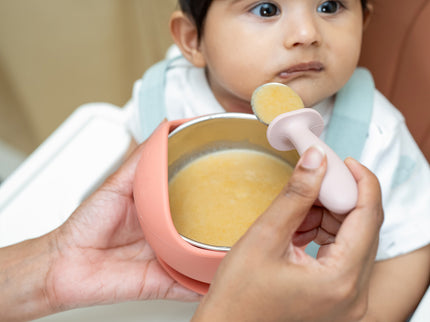 Suction Bowl with Cutlery