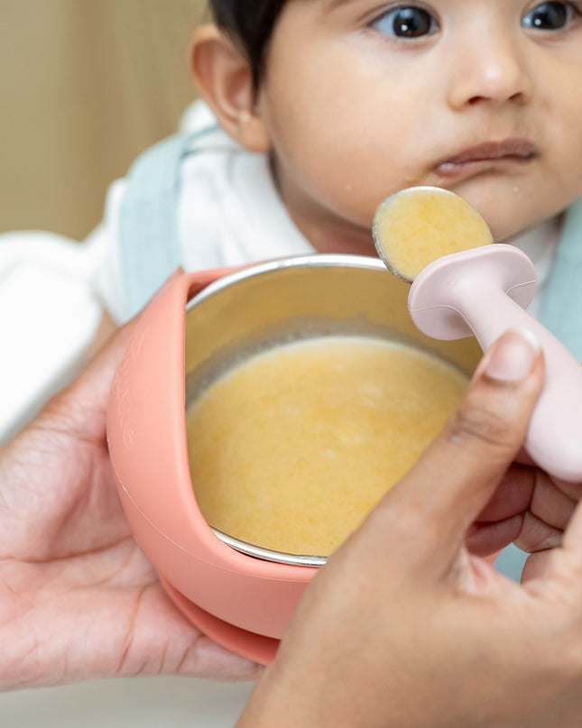 Suction Bowl with Cutlery