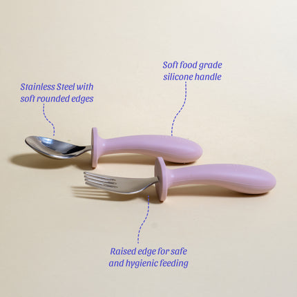 Suction Bowl with Cutlery