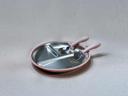 Suction Plate with Cutlery