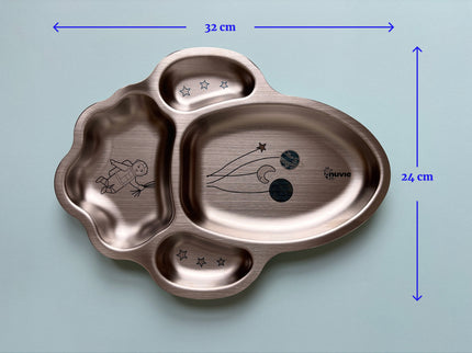 Space Rocket Plate