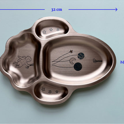 Space Rocket Plate