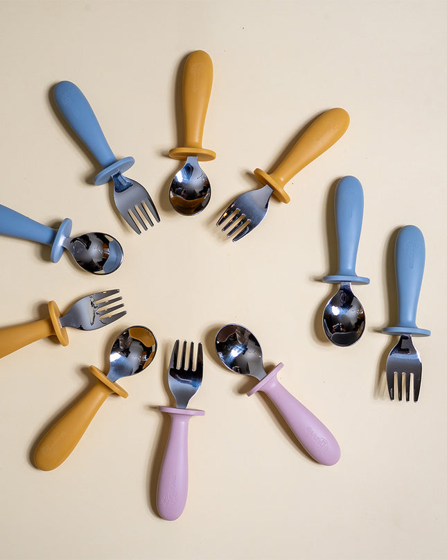 Suction Plate with Cutlery