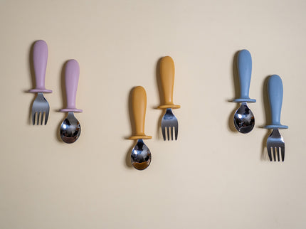 Suction Bowl with Cutlery