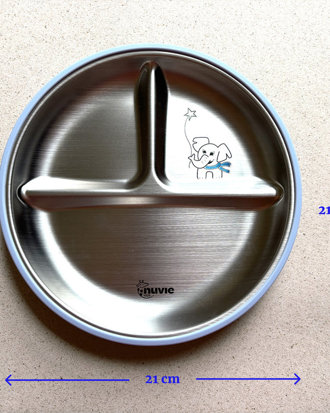 Suction Plate with Cutlery